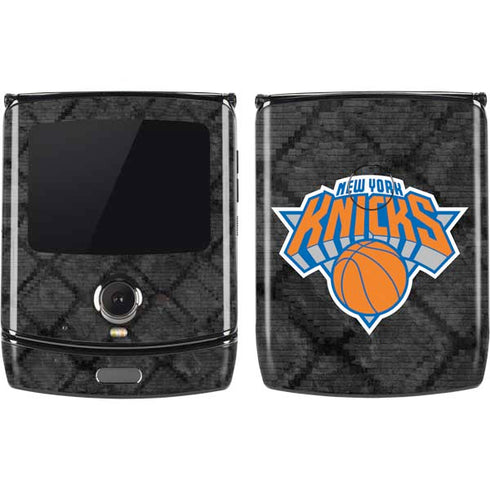 NBA New York Knicks Dark Rust Motorola RAZR Skin