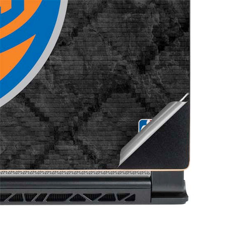 NBA New York Knicks Dark Rust MSI GS65 Stealth Laptop Skin