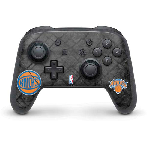 NBA New York Knicks Dark Rust Nintendo Switch Pro Controller Skin