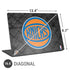 NBA New York Knicks Dark Rust Universal Laptop 16.6in (13.4 x 9.7in) Skin