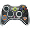 NBA New York Knicks Dark Rust Xbox 360 Wireless Controller Skin