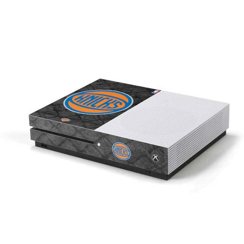 NBA New York Knicks Dark Rust Xbox One S Console Skin