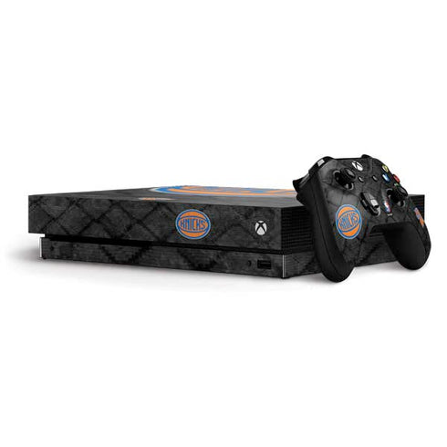 NBA New York Knicks Dark Rust Xbox One X Bundle Skin