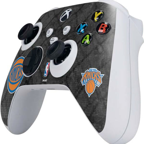 NBA New York Knicks Dark Rust Xbox Series S Controller Skin