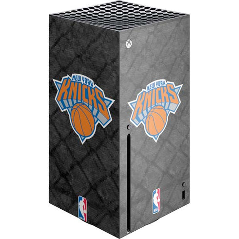 NBA New York Knicks Dark Rust Xbox Series X Console Skin