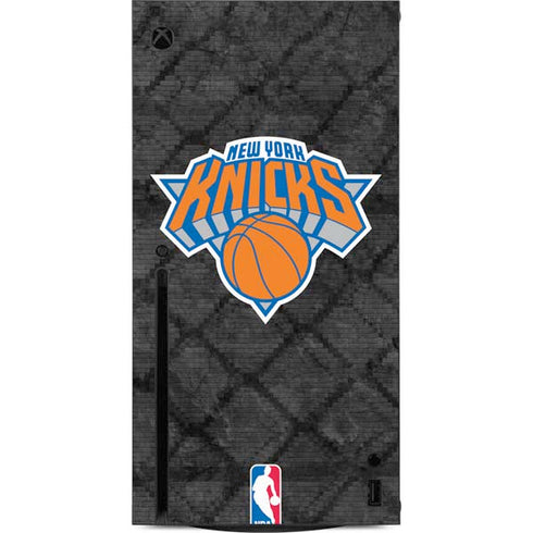 NBA New York Knicks Dark Rust Xbox Series X Console Skin