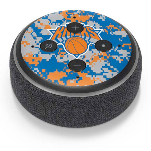 NBA New York Knicks Digi Camo Amazon Echo Dot Skin