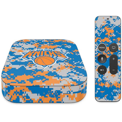 NBA New York Knicks Digi Camo Apple TV Skin
