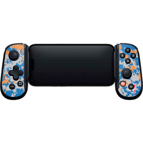 NBA New York Knicks Digi Camo Backbone One for iPhone Game Controller Skin