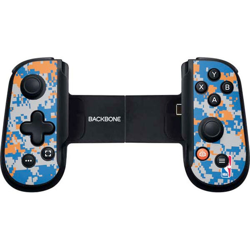NBA New York Knicks Digi Camo Backbone One for iPhone Game Controller Skin