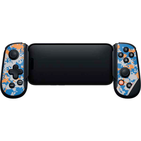 NBA New York Knicks Digi Camo Backbone One for iPhone Game Controller Skin