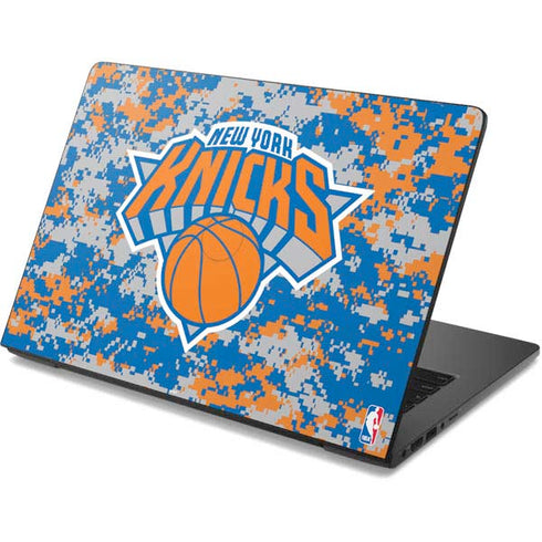 NBA New York Knicks Digi Camo Dell Chromebook Skin