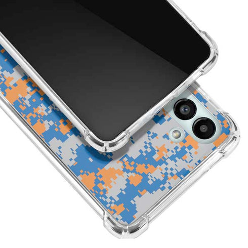 NBA New York Knicks Digi Camo Galaxy A13 5G Clear Case