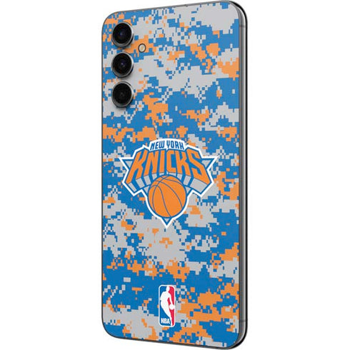 NBA New York Knicks Digi Camo Galaxy A14 5G Skin