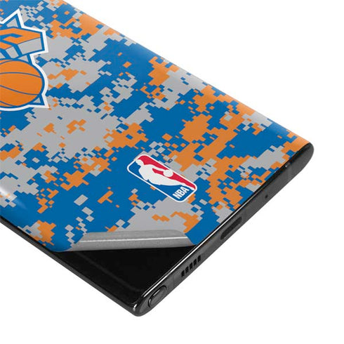 NBA New York Knicks Digi Camo Galaxy Note 10 Plus Skin