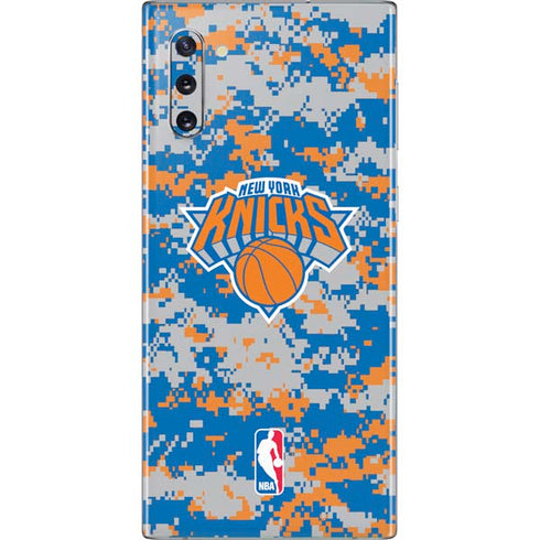 NBA New York Knicks Digi Camo Galaxy Note 10 Skin