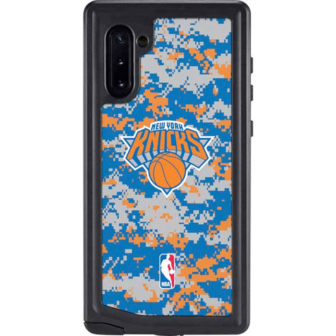 NBA New York Knicks Digi Camo Galaxy Note 10 Waterproof Case