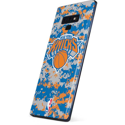 NBA New York Knicks Digi Camo Galaxy Note 9 Skin
