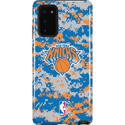 NBA New York Knicks Digi Camo Galaxy Note20 5G Pro Case