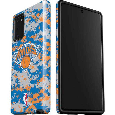 NBA New York Knicks Digi Camo Galaxy Note20 5G Pro Case