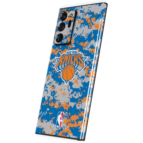 NBA New York Knicks Digi Camo Galaxy Note20 Ultra 5G Skin