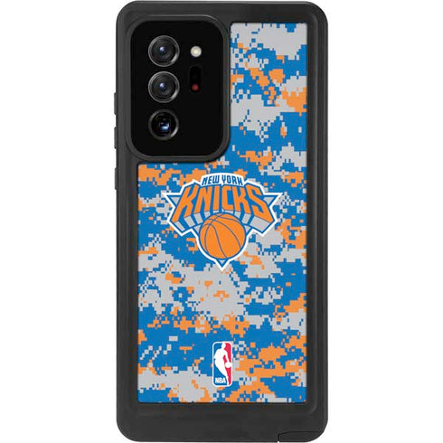 NBA New York Knicks Digi Camo Galaxy Note20 Ultra 5G Waterproof Case