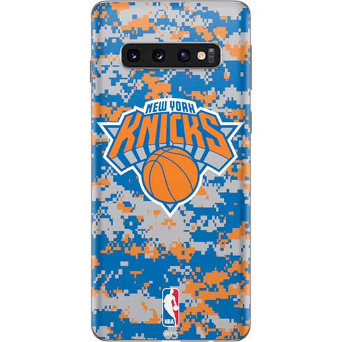 NBA New York Knicks Digi Camo Galaxy S10 Skin