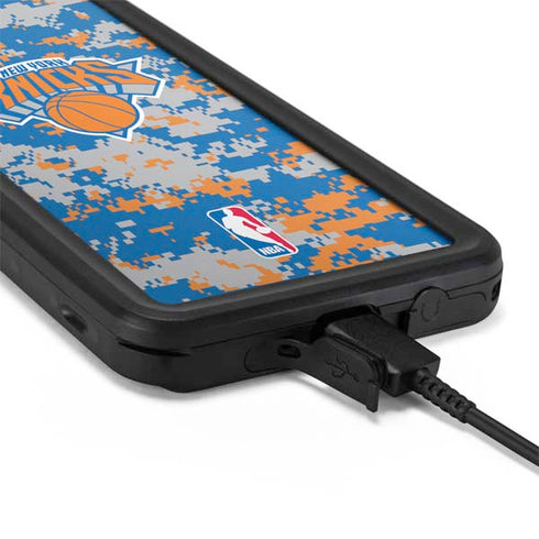 NBA New York Knicks Digi Camo Galaxy S20 Plus Waterproof Case