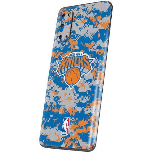 NBA New York Knicks Digi Camo Galaxy S20 Skin