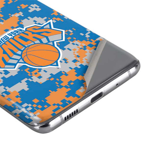NBA New York Knicks Digi Camo Galaxy S20 Ultra 5G Skin