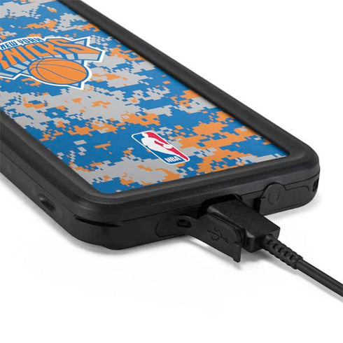 NBA New York Knicks Digi Camo Galaxy S20 Waterproof Case