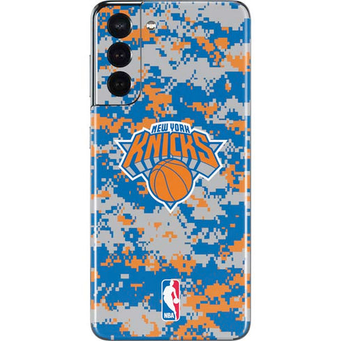 NBA New York Knicks Digi Camo Galaxy S21 5G Skin