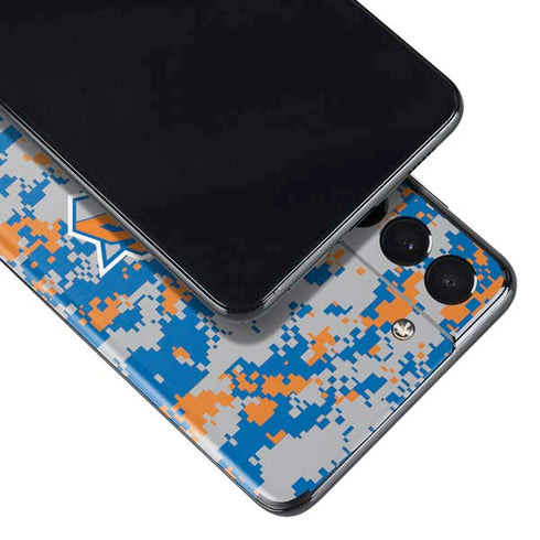 NBA New York Knicks Digi Camo Galaxy S21 5G Skin
