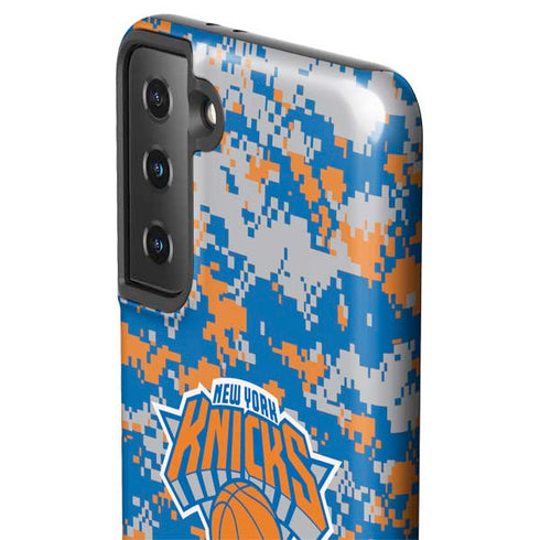 NBA New York Knicks Digi Camo Galaxy S21 FE Pro Case