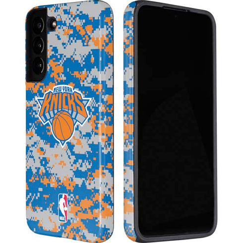 NBA New York Knicks Digi Camo Galaxy S22 Pro Case