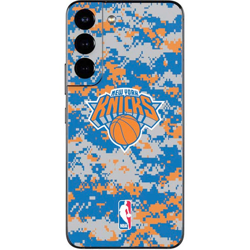 NBA New York Knicks Digi Camo Galaxy S22 Skin