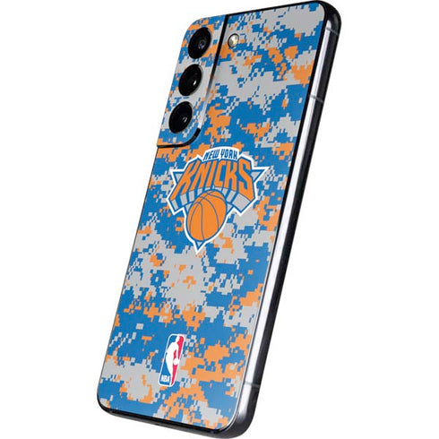 NBA New York Knicks Digi Camo Galaxy S22 Skin