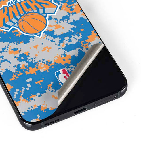 NBA New York Knicks Digi Camo Galaxy S22 Skin