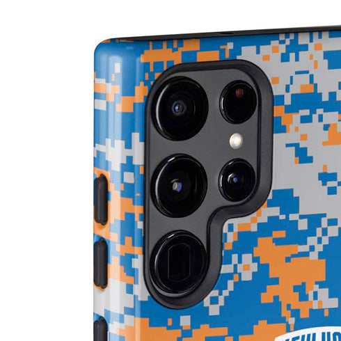 NBA New York Knicks Digi Camo Galaxy S22 Ultra Pro Case