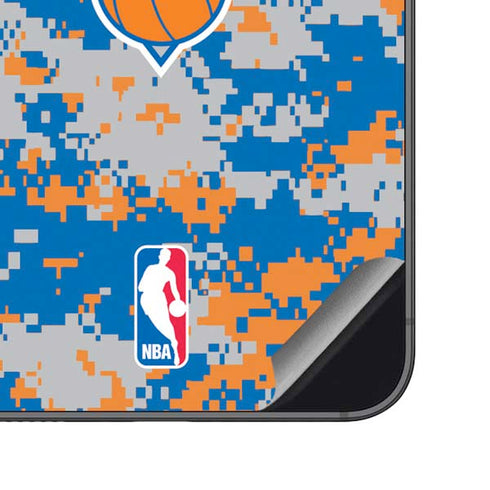 NBA New York Knicks Digi Camo Galaxy S23 FE Skin