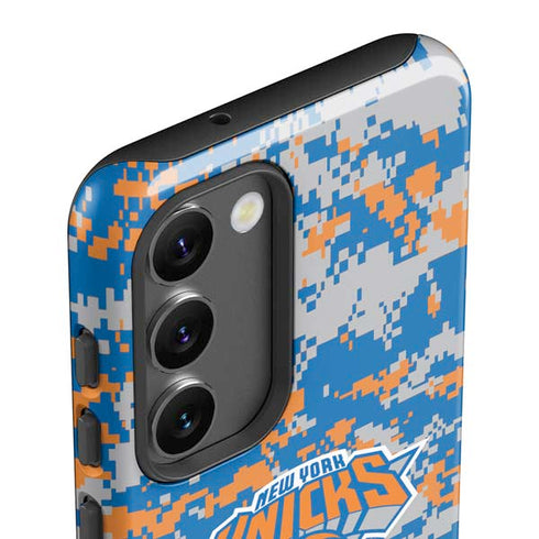 NBA New York Knicks Digi Camo Galaxy S23 Plus Pro Case