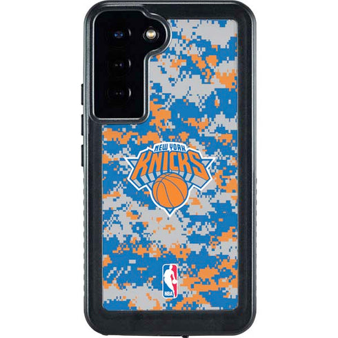 NBA New York Knicks Digi Camo Galaxy S23 Plus Waterproof Case