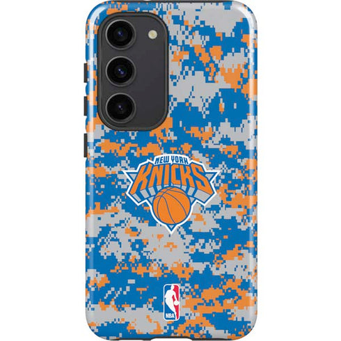 NBA New York Knicks Digi Camo Galaxy S23 Pro Case