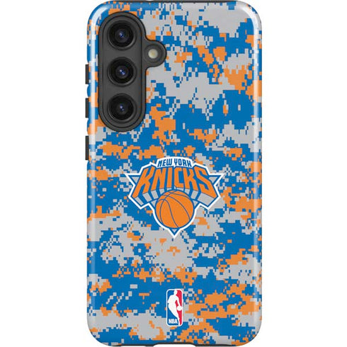 NBA New York Knicks Digi Camo Galaxy S24 Impact Case
