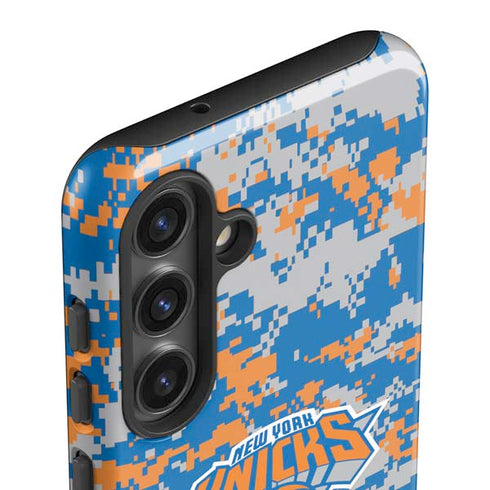 NBA New York Knicks Digi Camo Galaxy S24 Impact Case