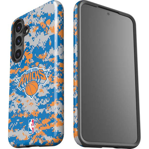 NBA New York Knicks Digi Camo Galaxy S24 Impact Case