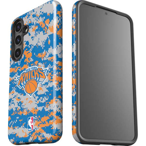 NBA New York Knicks Digi Camo Galaxy S24 Plus Impact Case