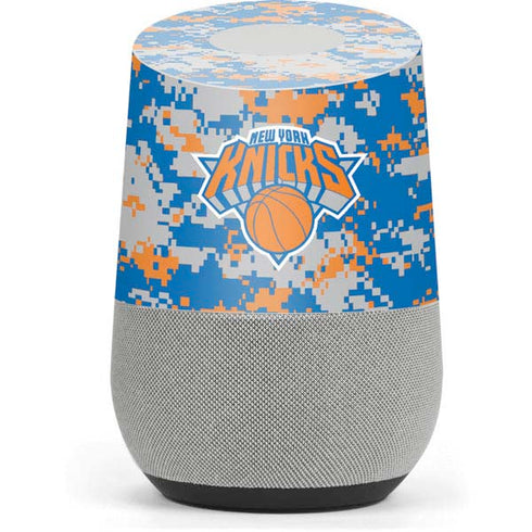 NBA New York Knicks Digi Camo Google Home Skin