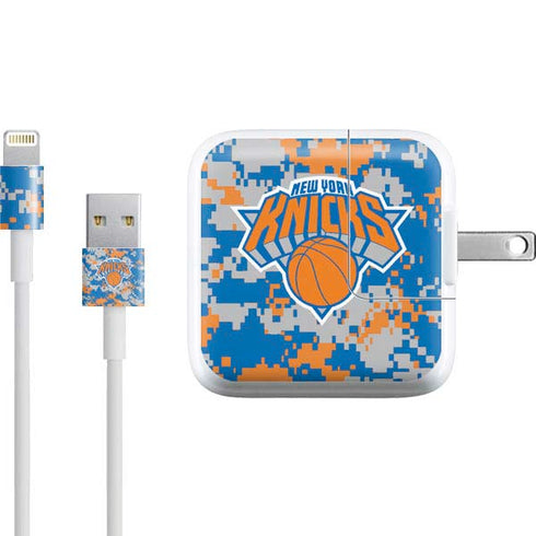 NBA New York Knicks Digi Camo iPad Charger (10W USB) Skin
