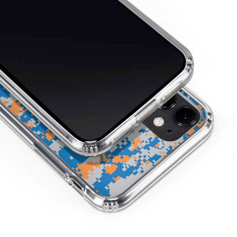 NBA New York Knicks Digi Camo iPhone 11 Clear Case